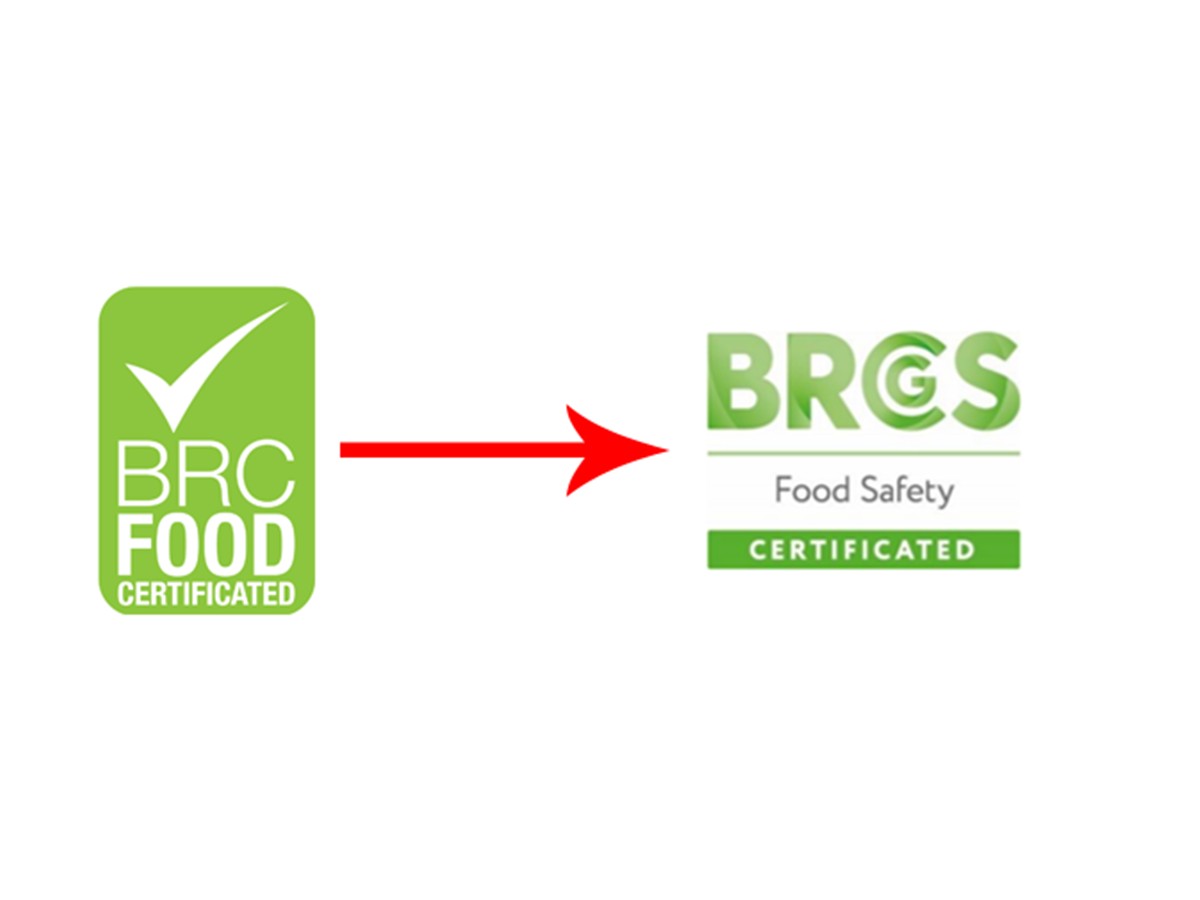 Logo use with BRC certification