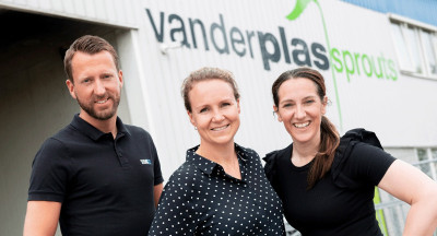 Van der Plas Sprouts: Rapid production and packaging