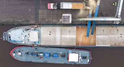 85% less CO2 emissions for Koopmans with biofuel ship