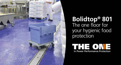Bolidt: The standard in hygienic flooring for food